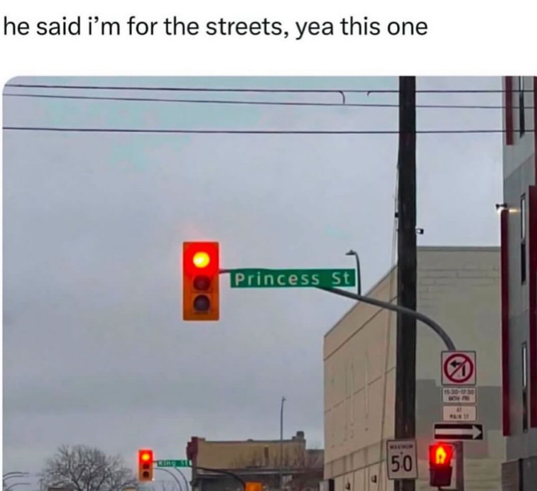 Im for the streets