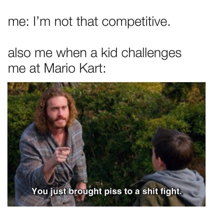 Im not that competitive