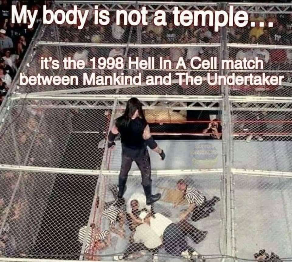 My body is not a temple