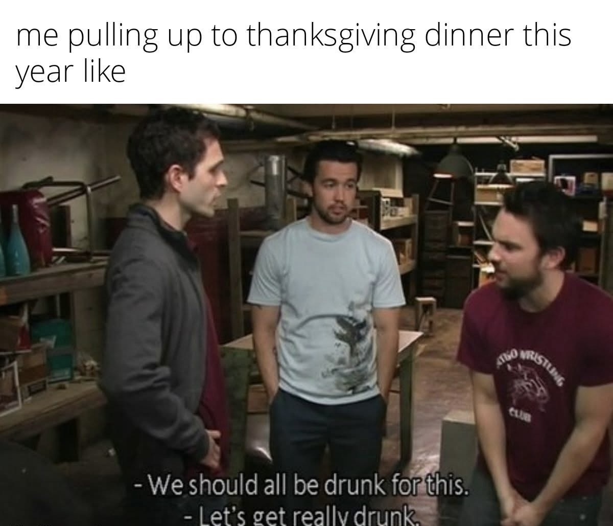 Pulling up to thanksgiving