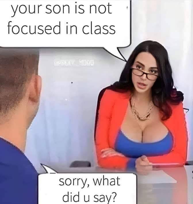 Son is not focused
