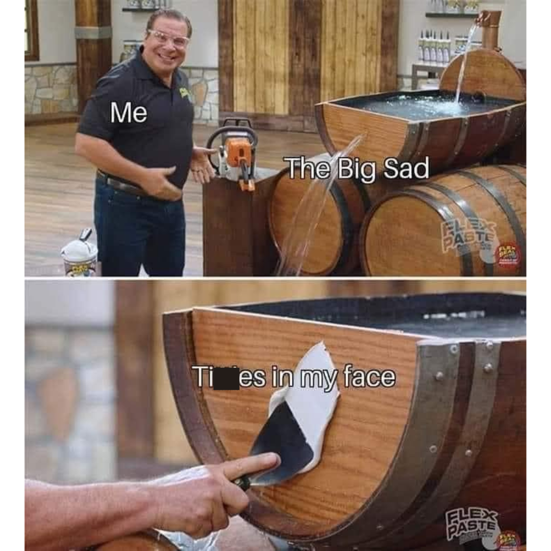 20 Memes That Are Pure…ly Inappropriate 14 The big sad