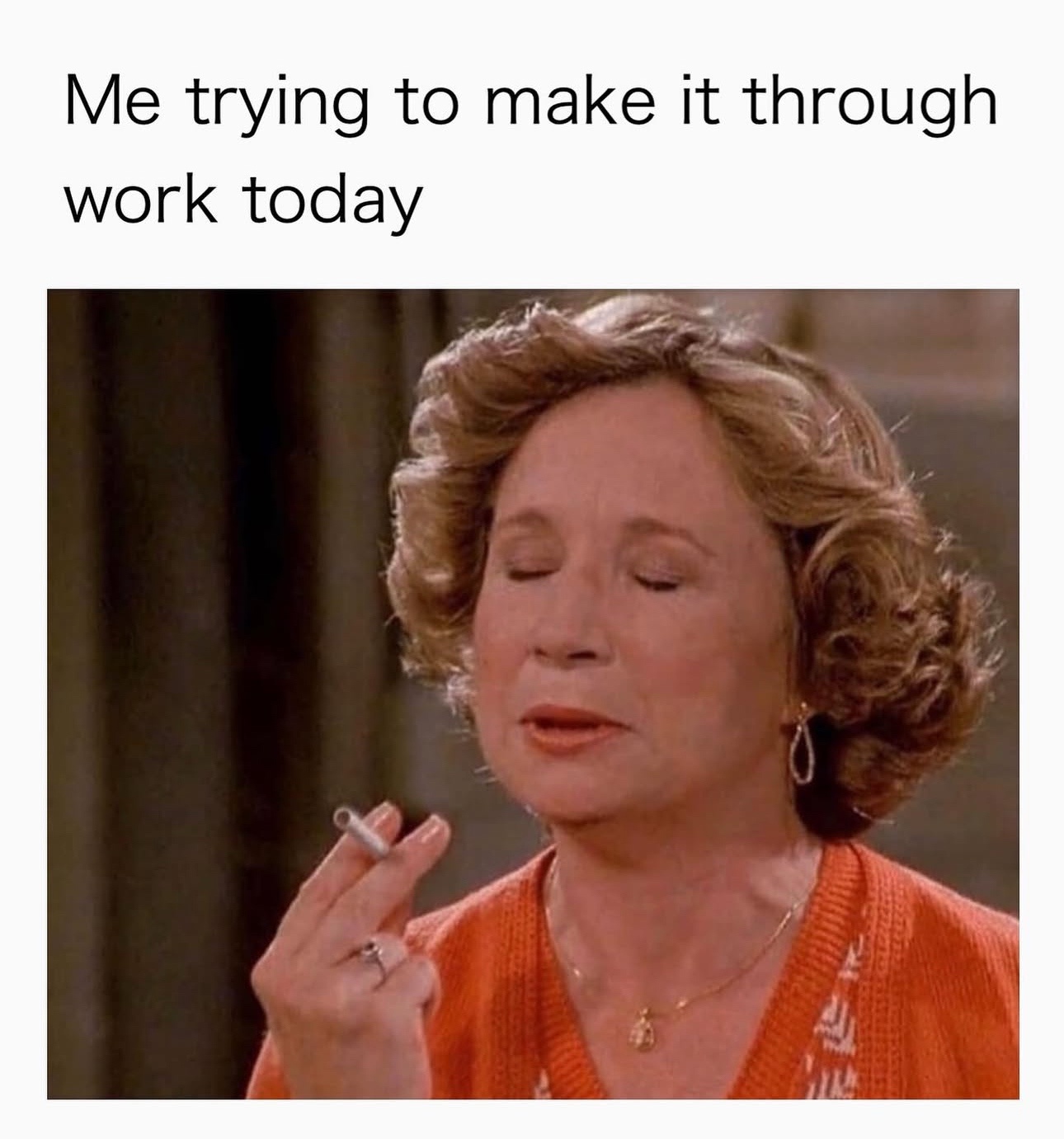 Trying to make it thru