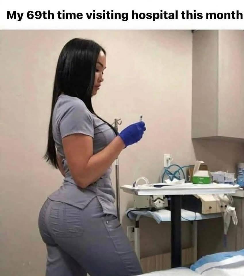 Visiting hospital