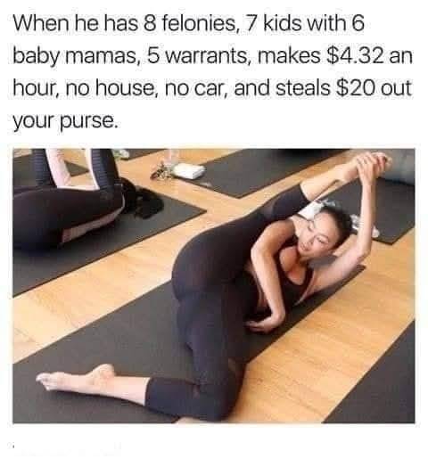 When he has 8 felonies