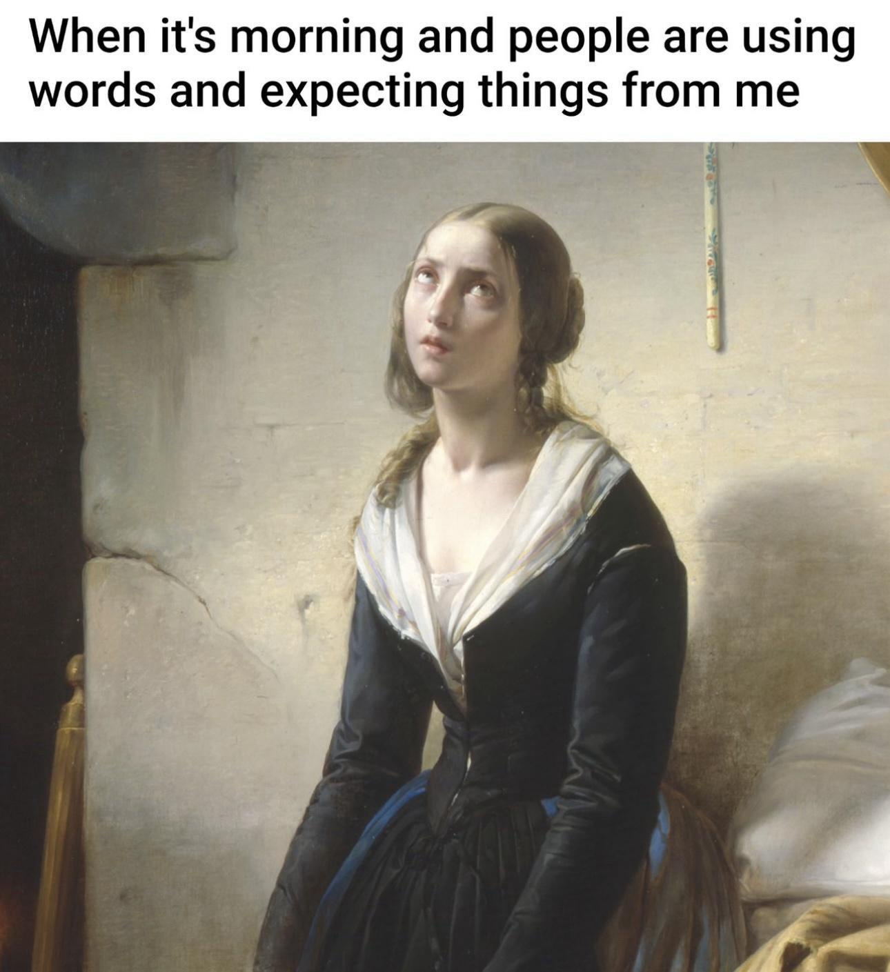 40 Art Memes That Combines Art & Humor In The Best Way Possible 41 When its morning