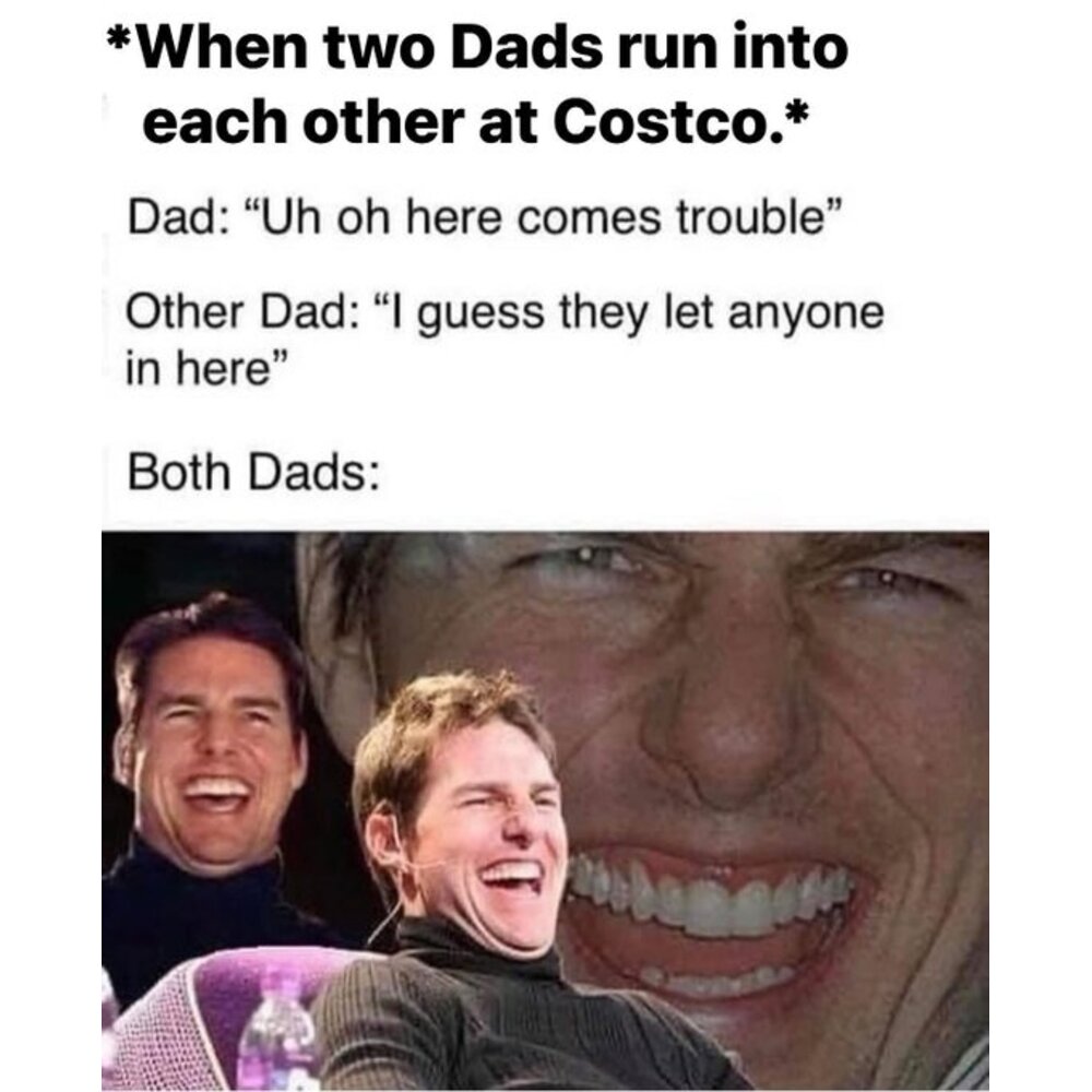 When two dads run