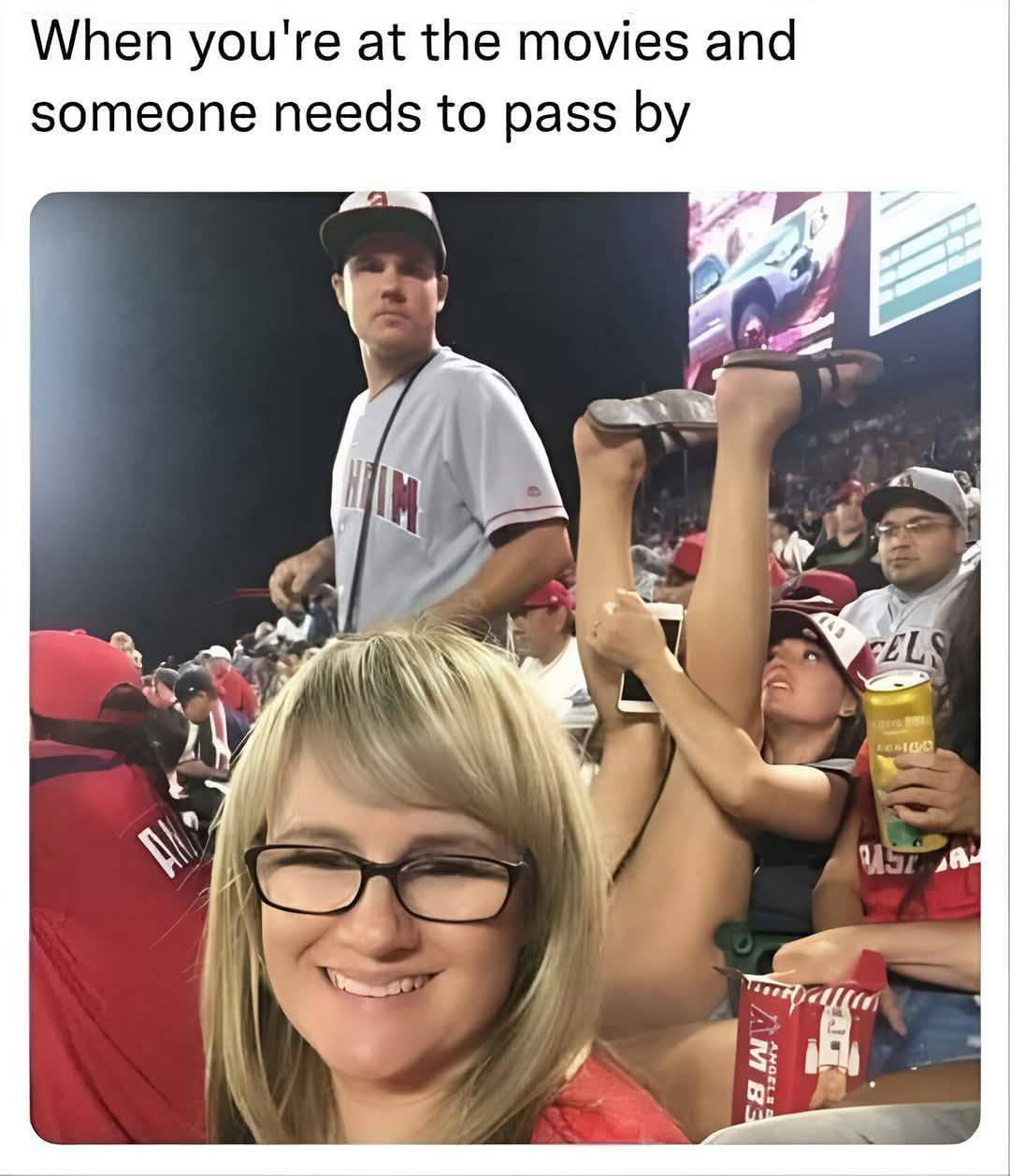 When youre at movies