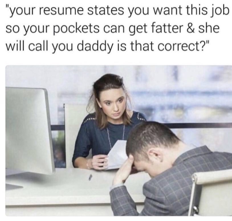Your resume states that