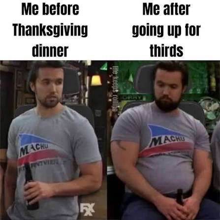 before thanksgiving
