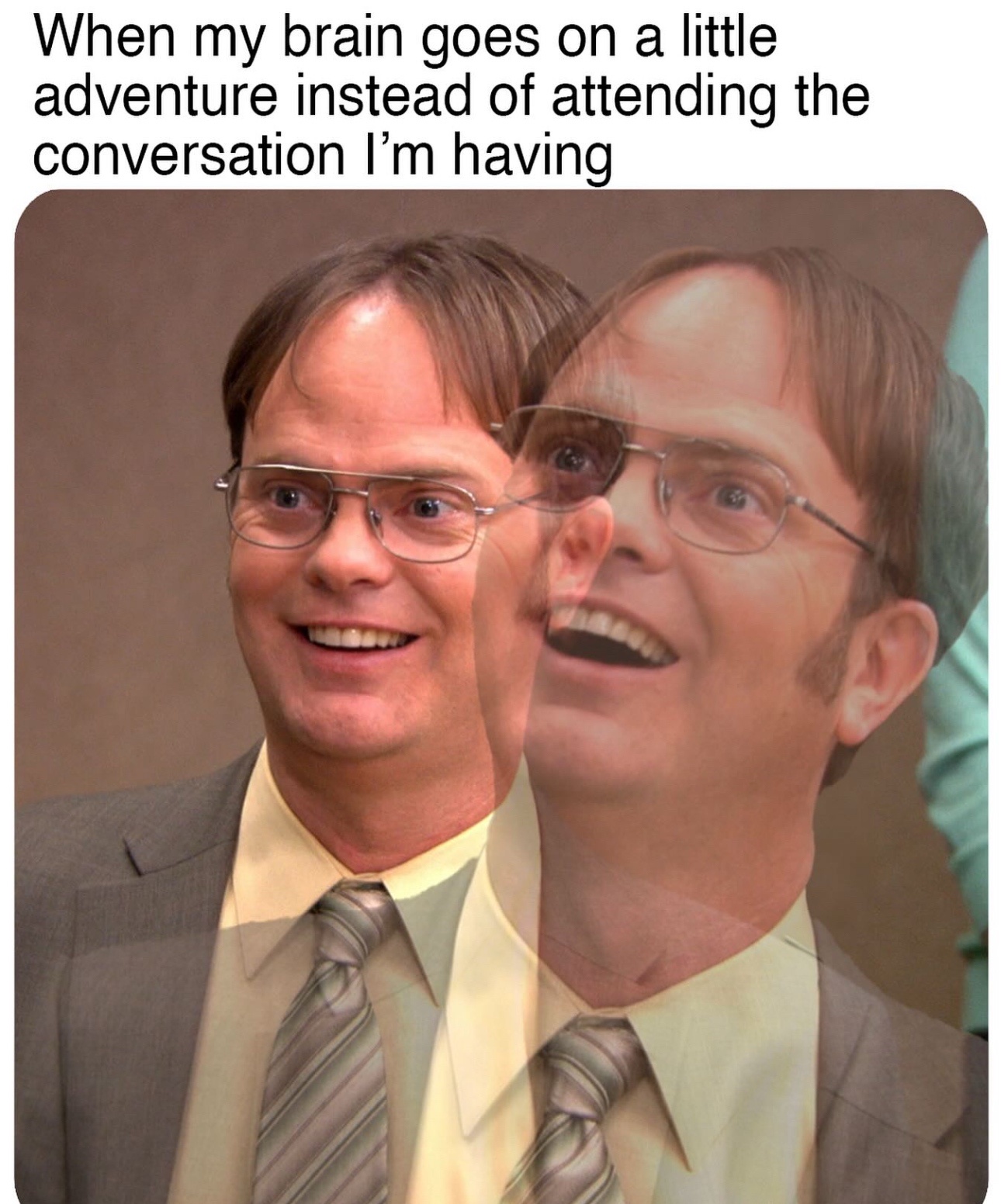 brain goes on adventure