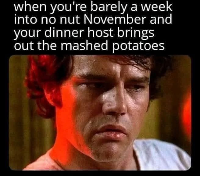 brings out mashed potato