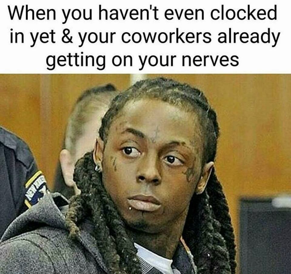 coworker getting on nerves