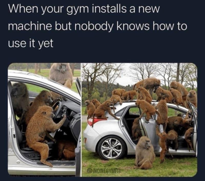 gym installs new machine