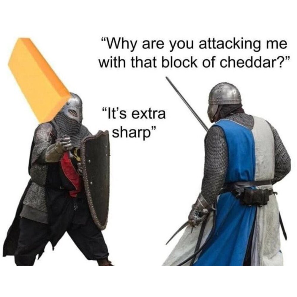 its extra sharp