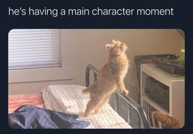 main character moment