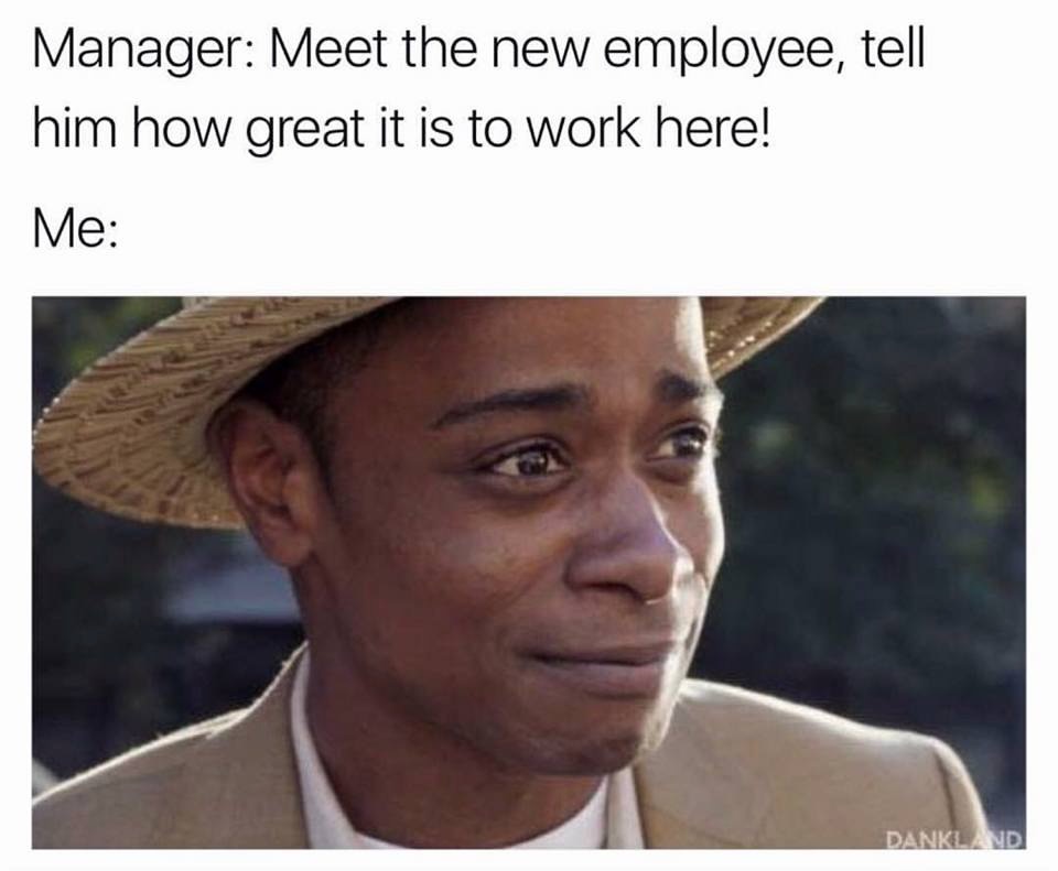 meet the new employee