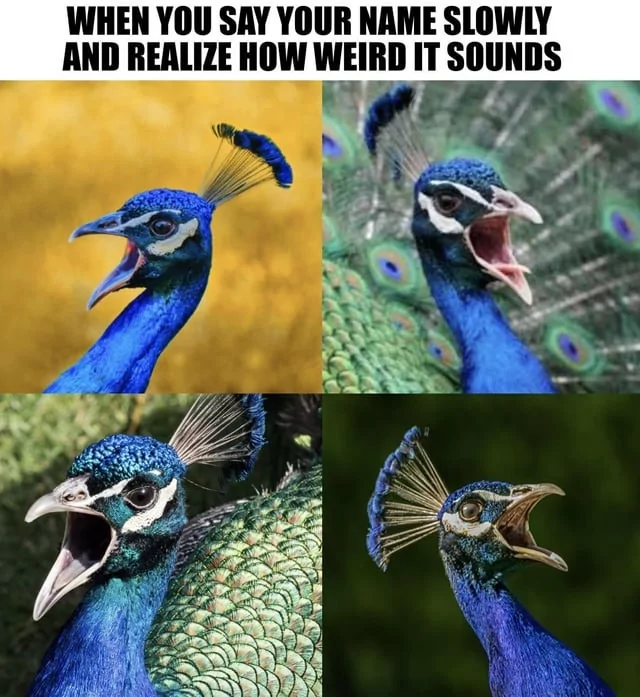 45 "Overthinking Memes" That Are Way Too Accurate 47 when you say your name