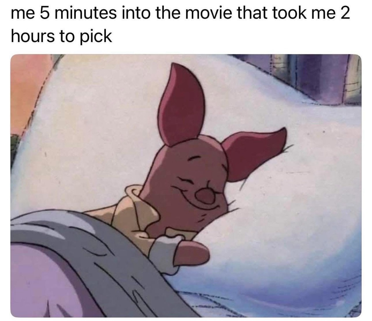 5 monutes into movie