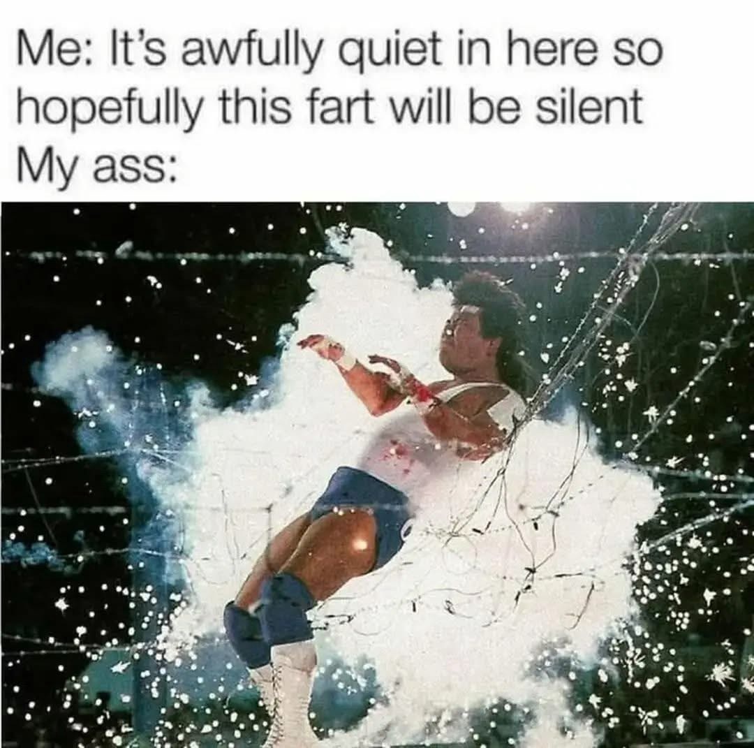 Awfully quiet in here