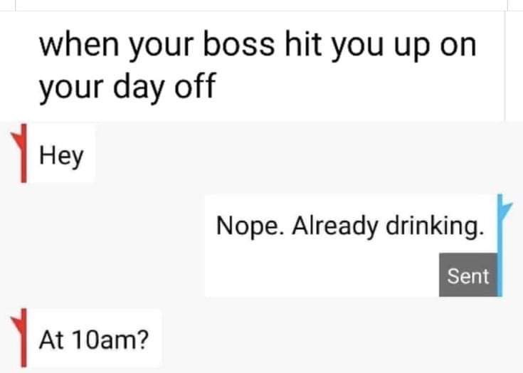 Boss hit you up