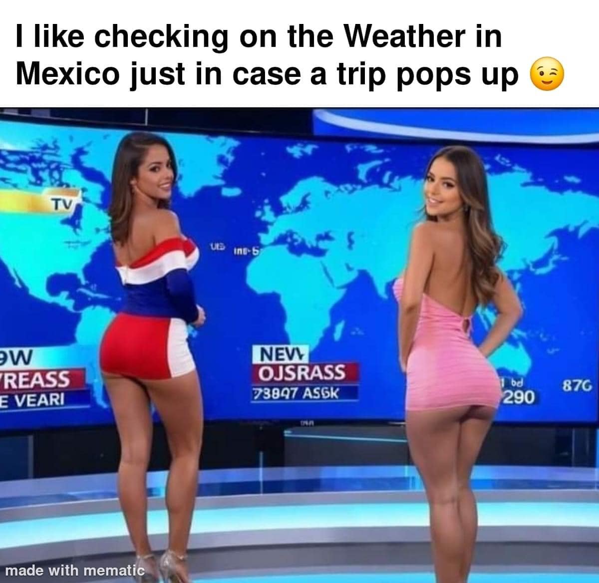 Checking on the weather