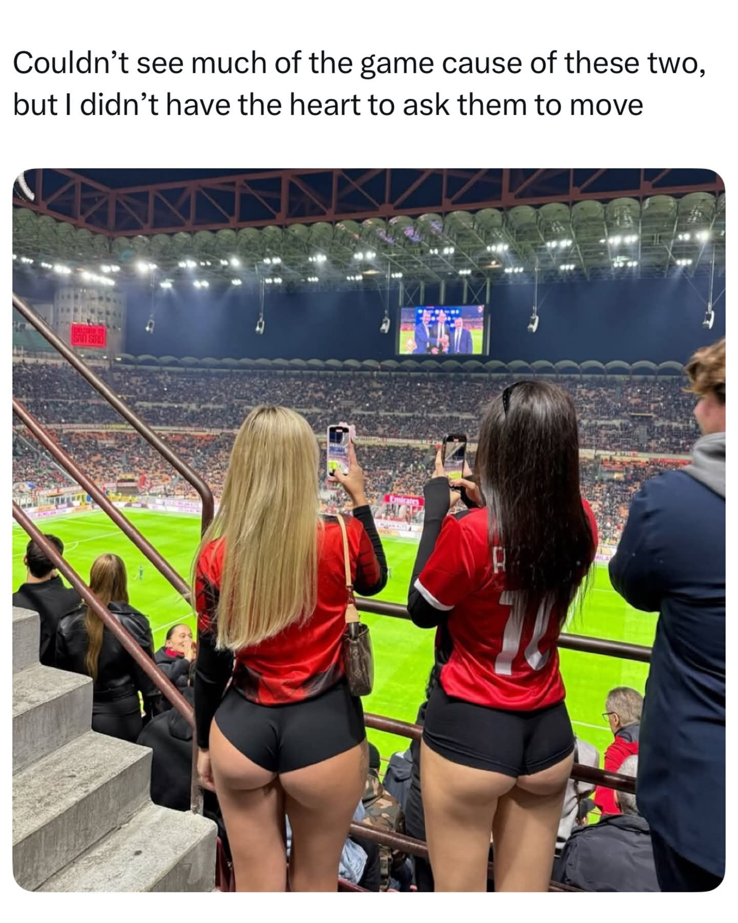 Couldnt see much of game