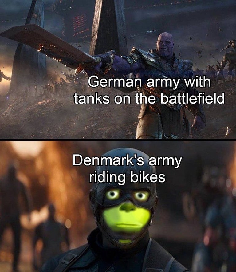 20 Funny History Memes That Feel Historically Accurate but Emotionally Unhinged 7 Demarks army riding bike