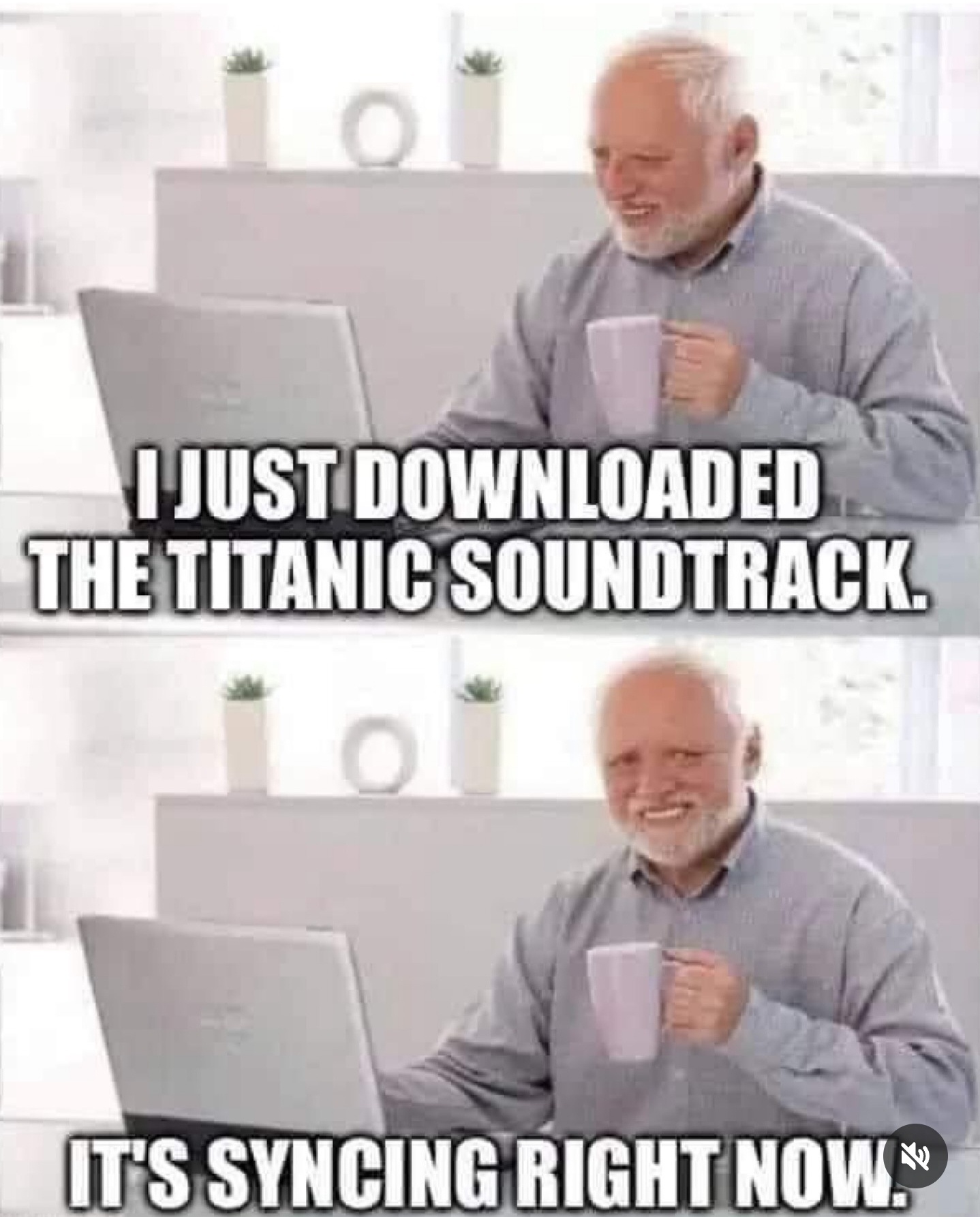 Downloaded the titanic soundtrack