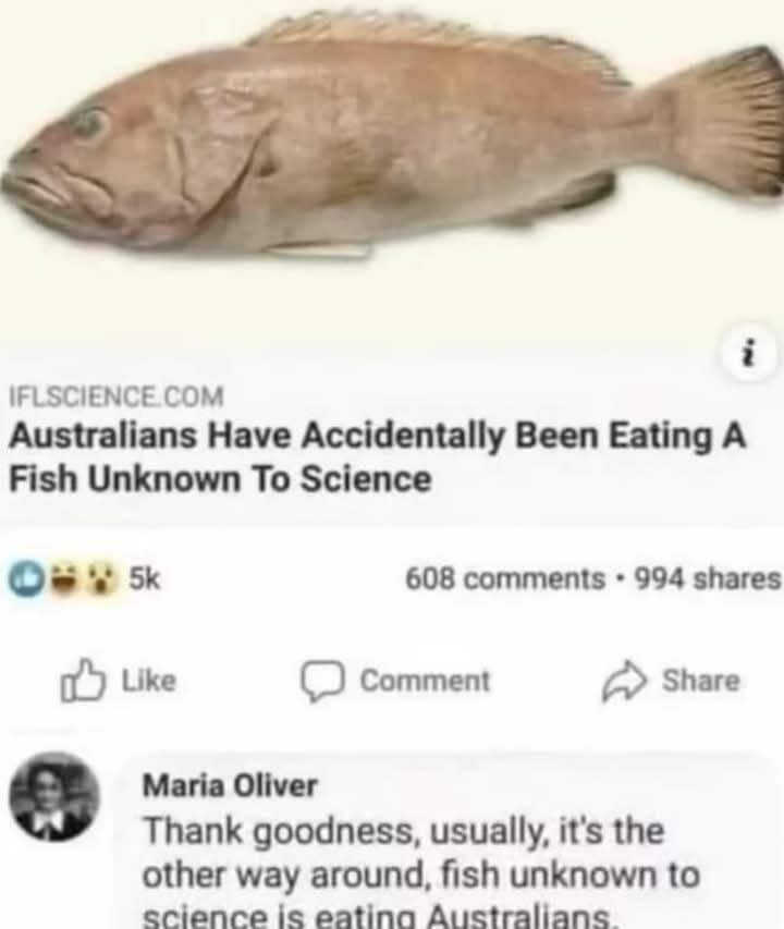 Eating a fish