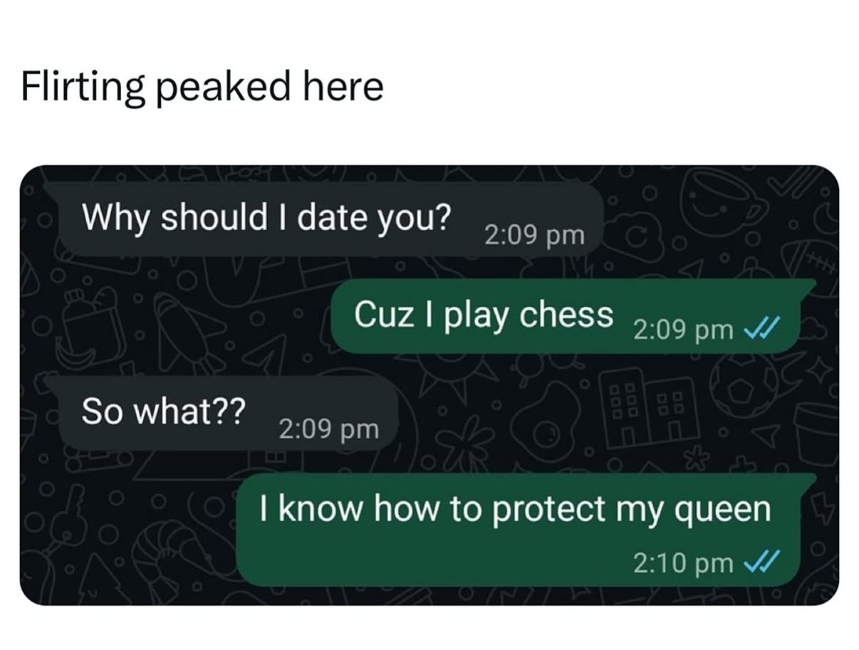 30 Random Flirting Memes for Awkward Romantics 29 Flirting peaked here