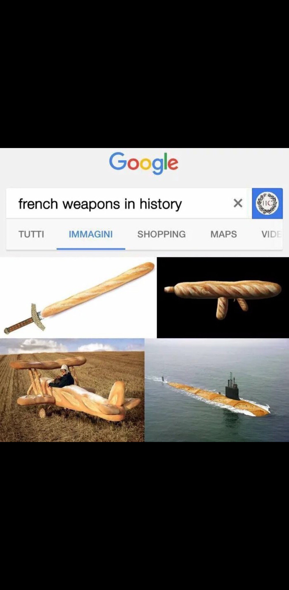 French weapons in history