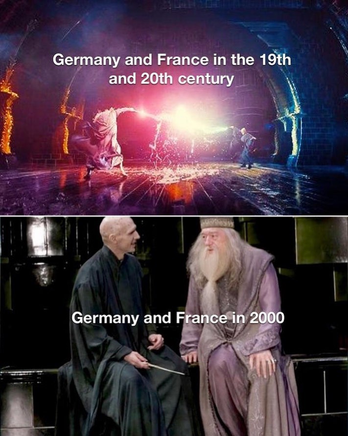 20 Funny History Memes That Feel Historically Accurate but Emotionally Unhinged 10 Germany and france