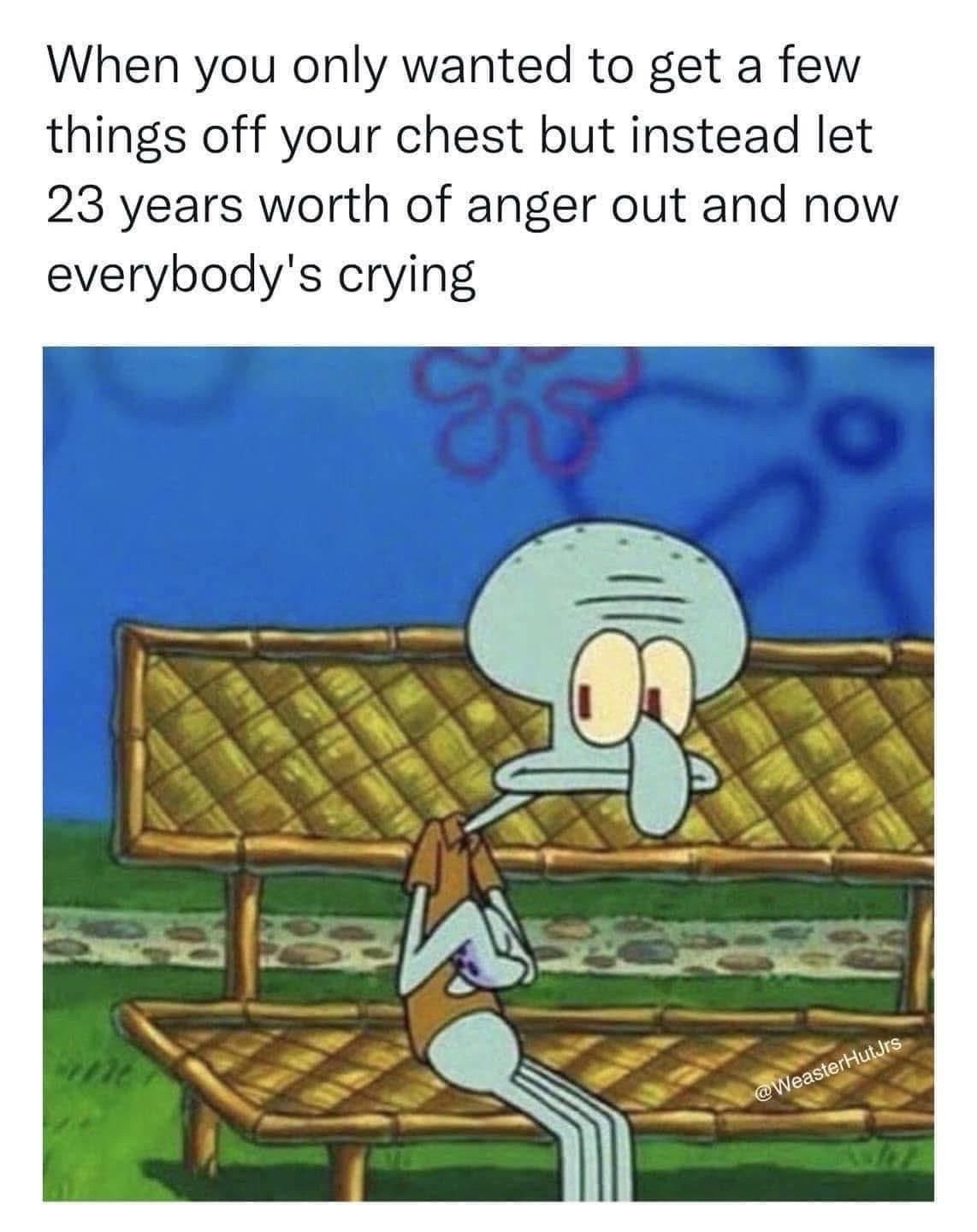 Get a few things off