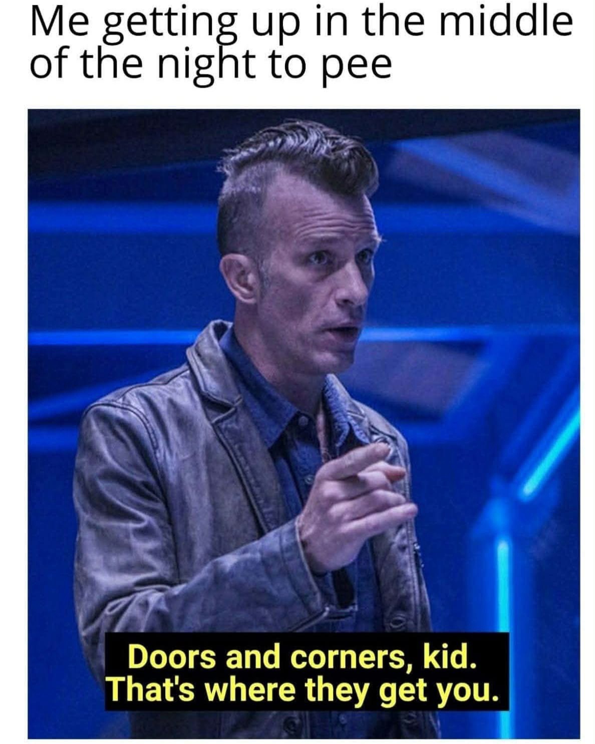 Getting up in middle of night