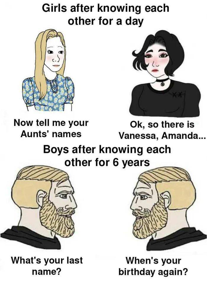 20 Memes That Have Nothing to Do with Politics, and Everything to Do with Laughter 6 Girls after knowing