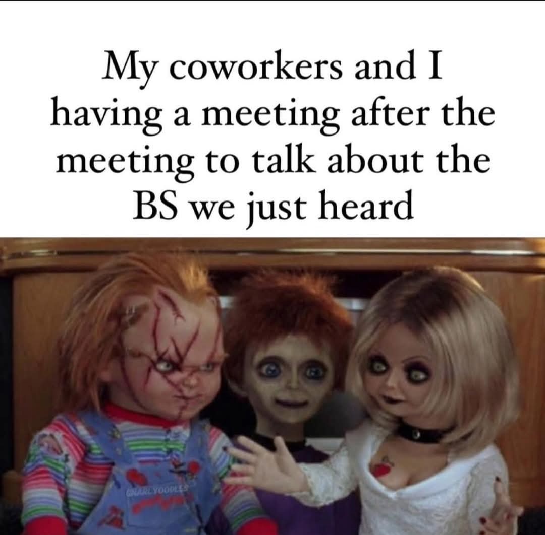 Having a meeting