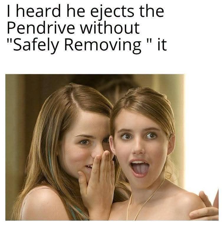 35 IT Memes That Prove Ctrl+Alt+Del Isn't Always the Answer 34 He ejects the pendrive