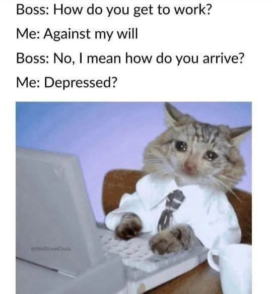 How do you get to work