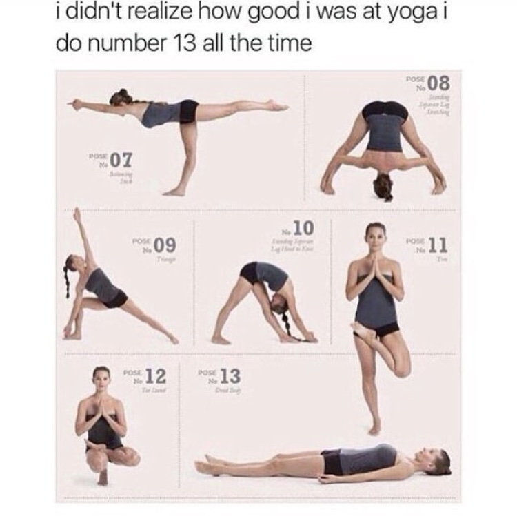 How good i was at yoga