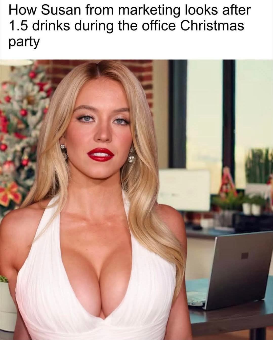 How susan from marketing loks