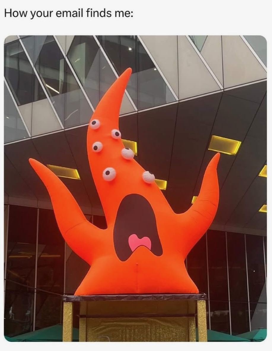 How your email finds me