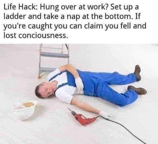 26 Job-Induced Memes That Should Come With PTO 7 Hungover at work