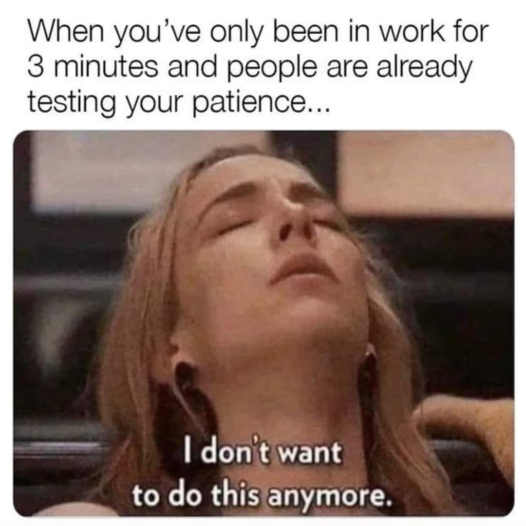 I dont want to do this