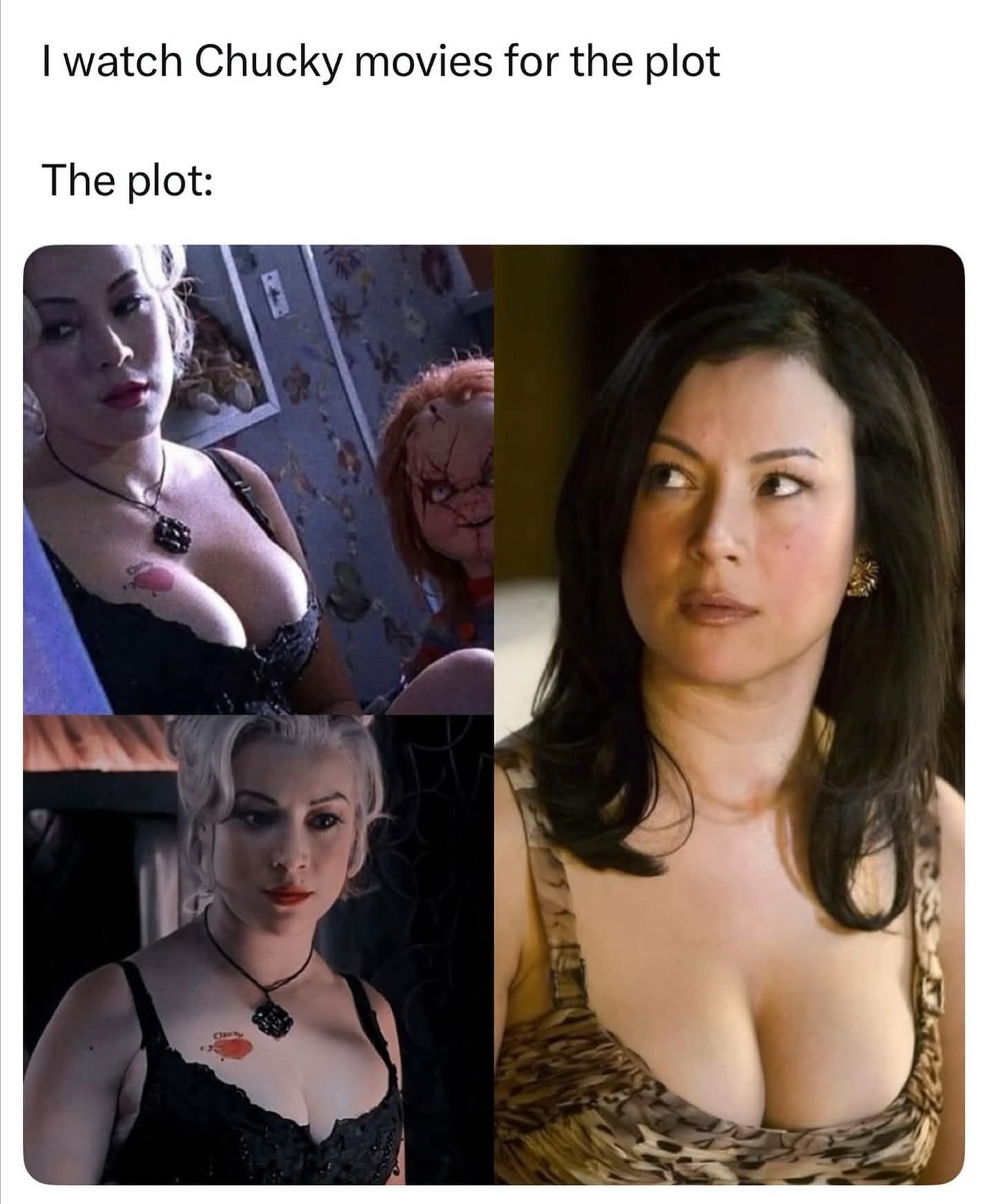 I watch chucky movies