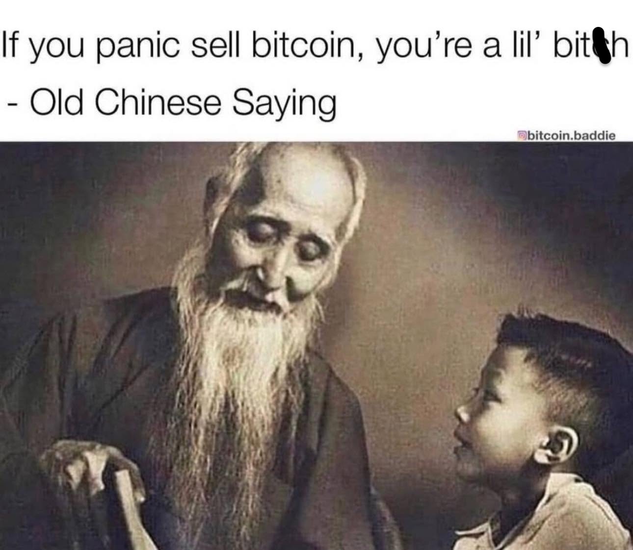 30 Wise Man Memes That Prove Wisdom Comes with a Side of Humor 30 If you panic sell bitcpoin