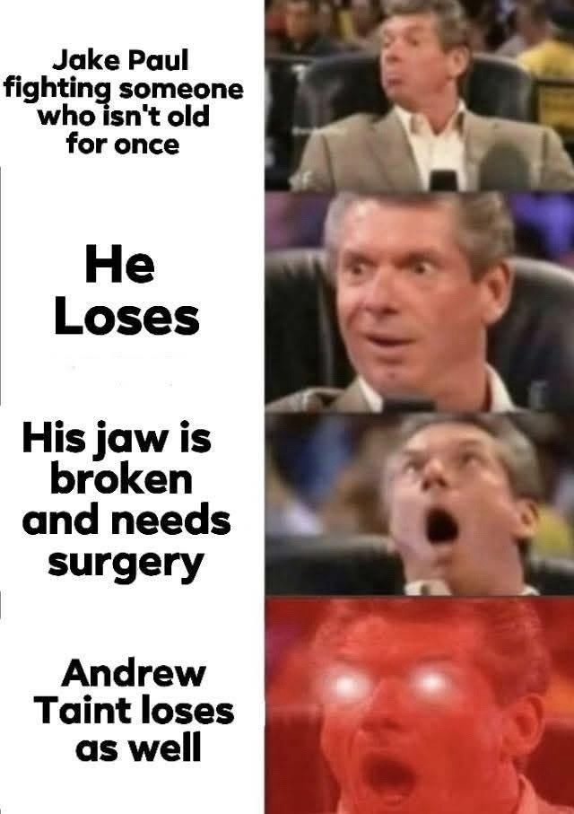 20 Memes That Should Come With Elevator Music 6 Jake paul fighting someone