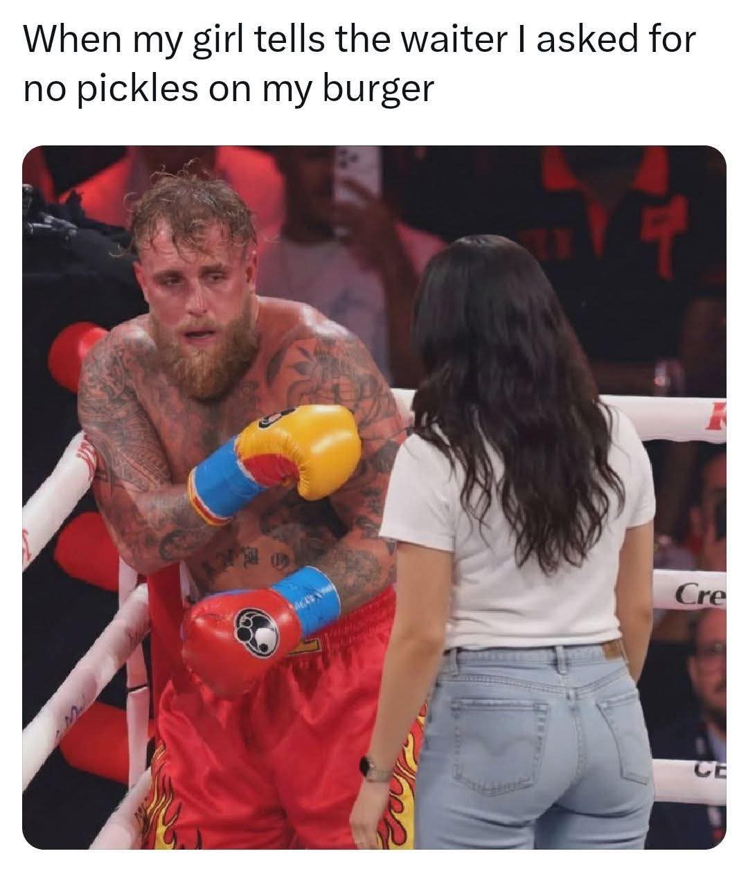 20 Memes That Are Funny, Relatable, and Slightly Naughty 15 My girl tells the waiter