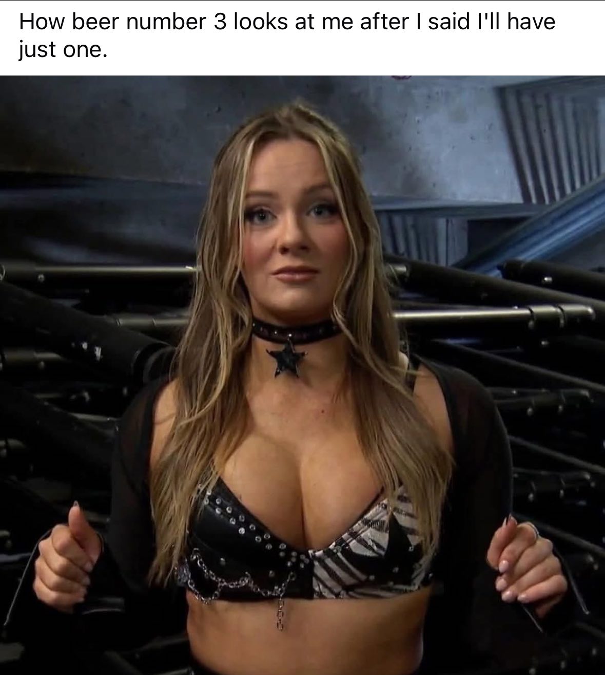 Number 3 looks at me