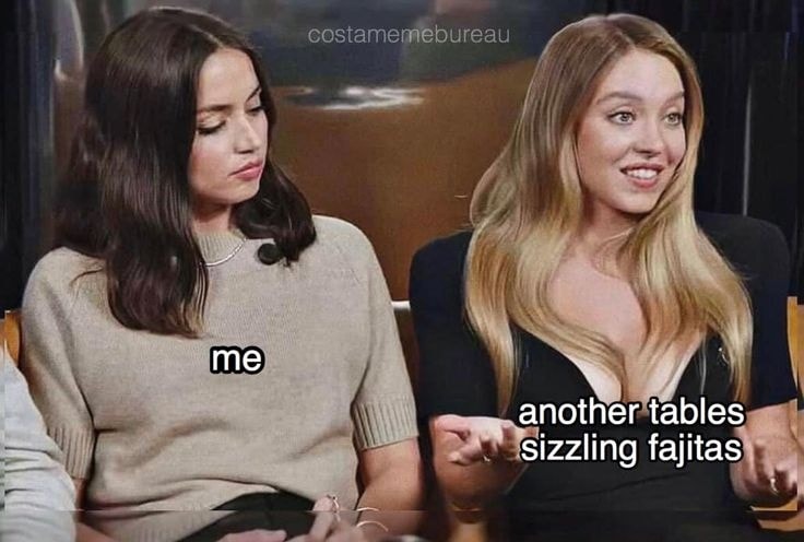 Other tables fajitas